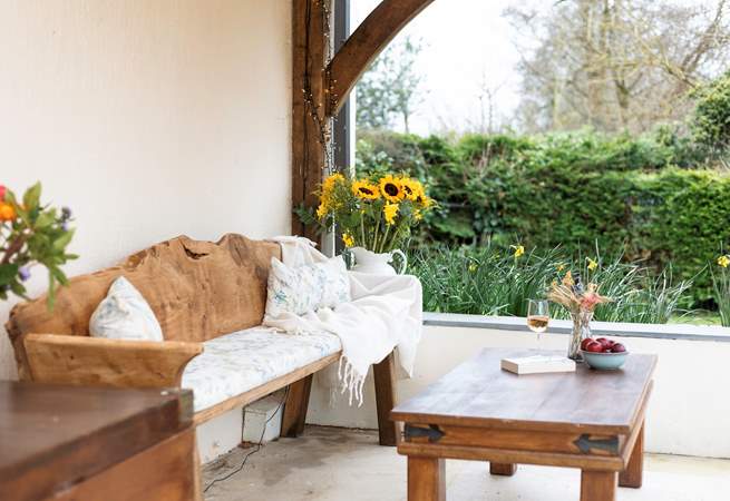 What a beautiful spot to enjoy all weathers from.