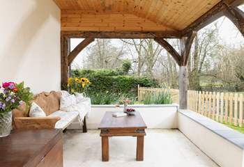 What a beautiful spot to kick back and relax in.