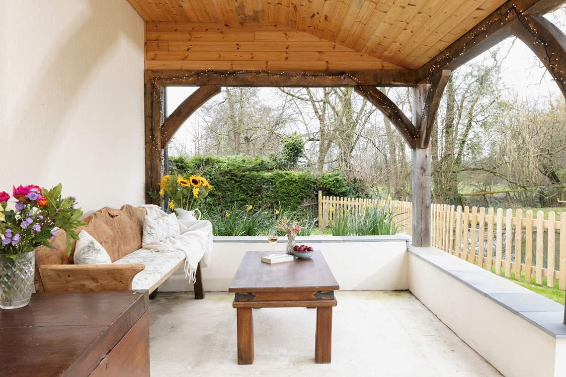 What a beautiful spot to kick back and relax in.