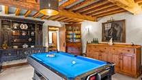 The games room will prove a real hit with all generations. Anyone for a game of pool.