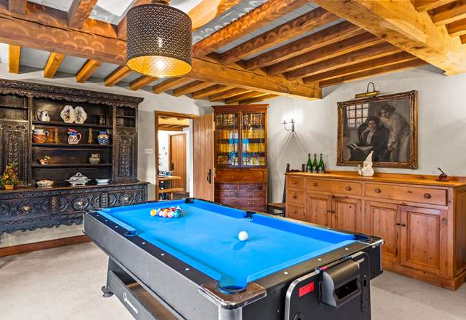 The games room will prove a real hit with all generations. Anyone for a game of pool.