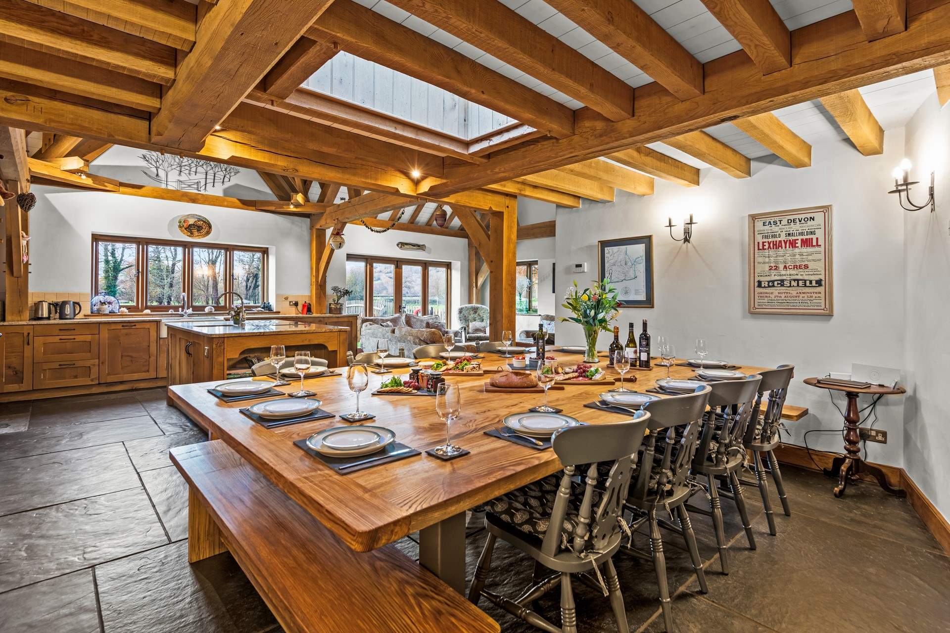 Dine in style at this glorious dining table.