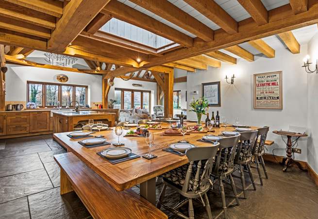 Dine in style at this glorious dining table.