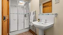 The en suite shower-room to bedroom 5.