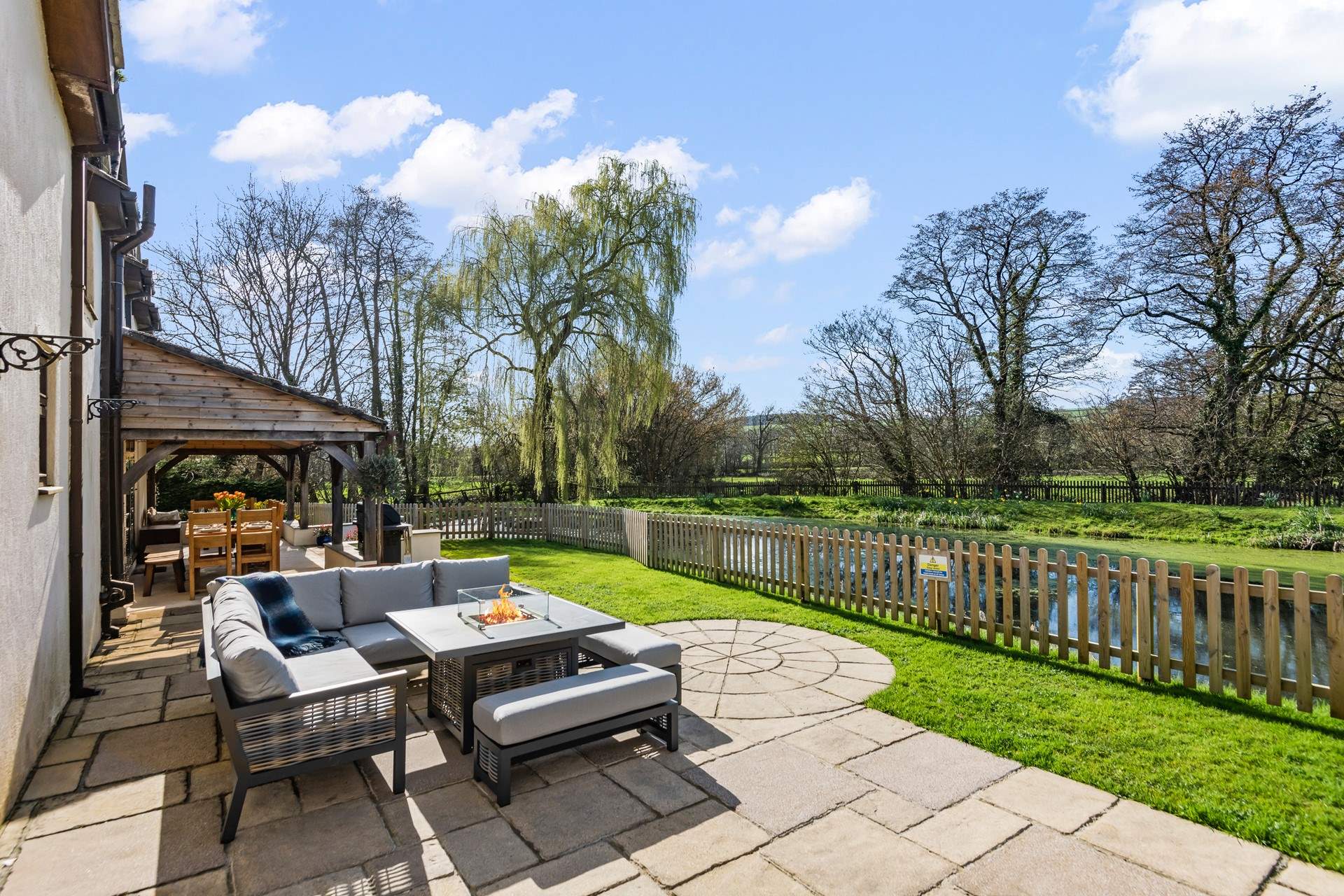 The external areas offer something for everyone. 