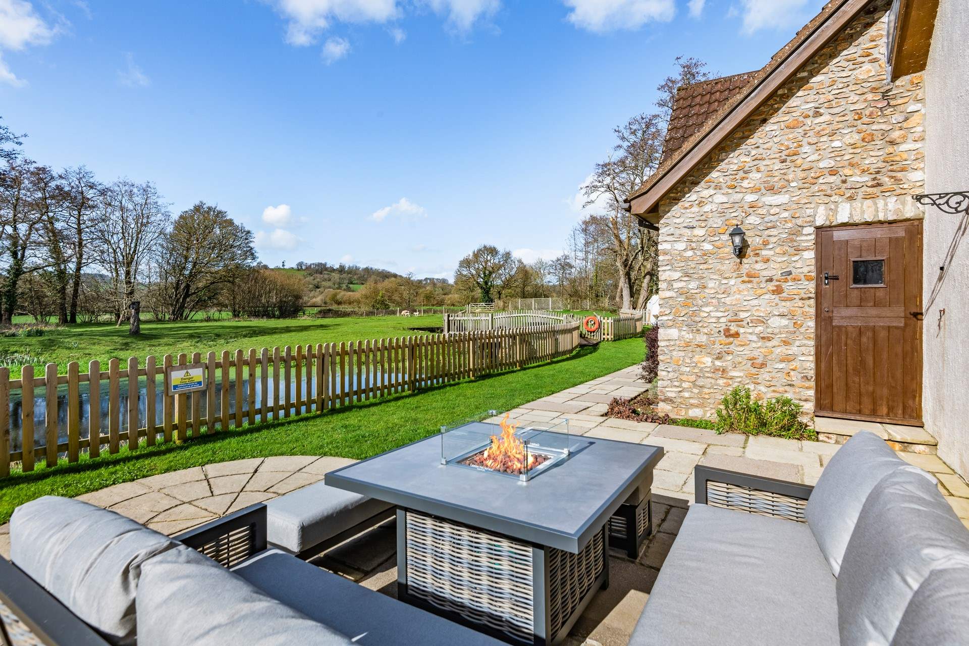 Sit back, relax and take in your fabulous surroundings.