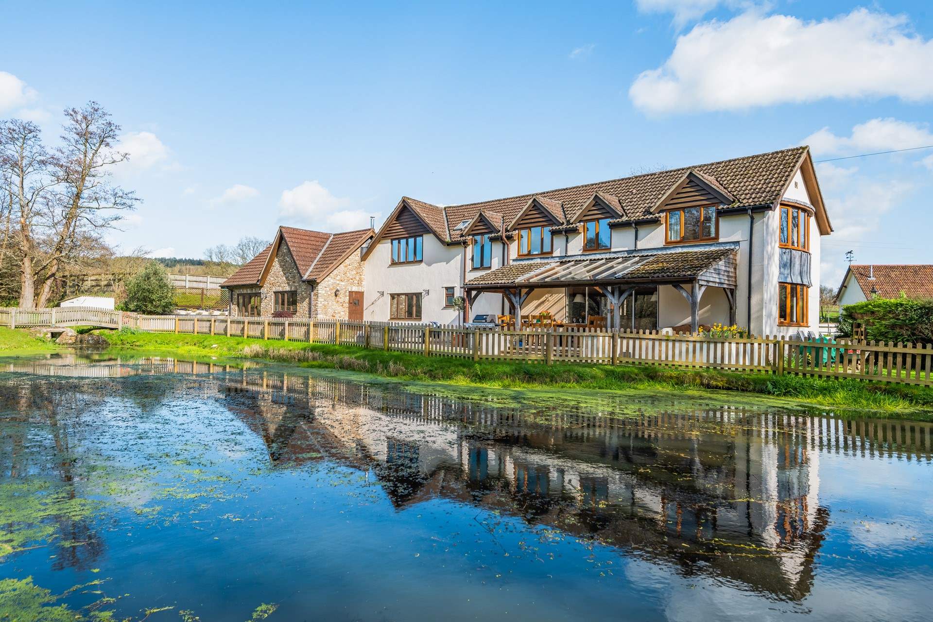 Welcome to the stunning grounds of Lexhayne Mill. What a magical location!