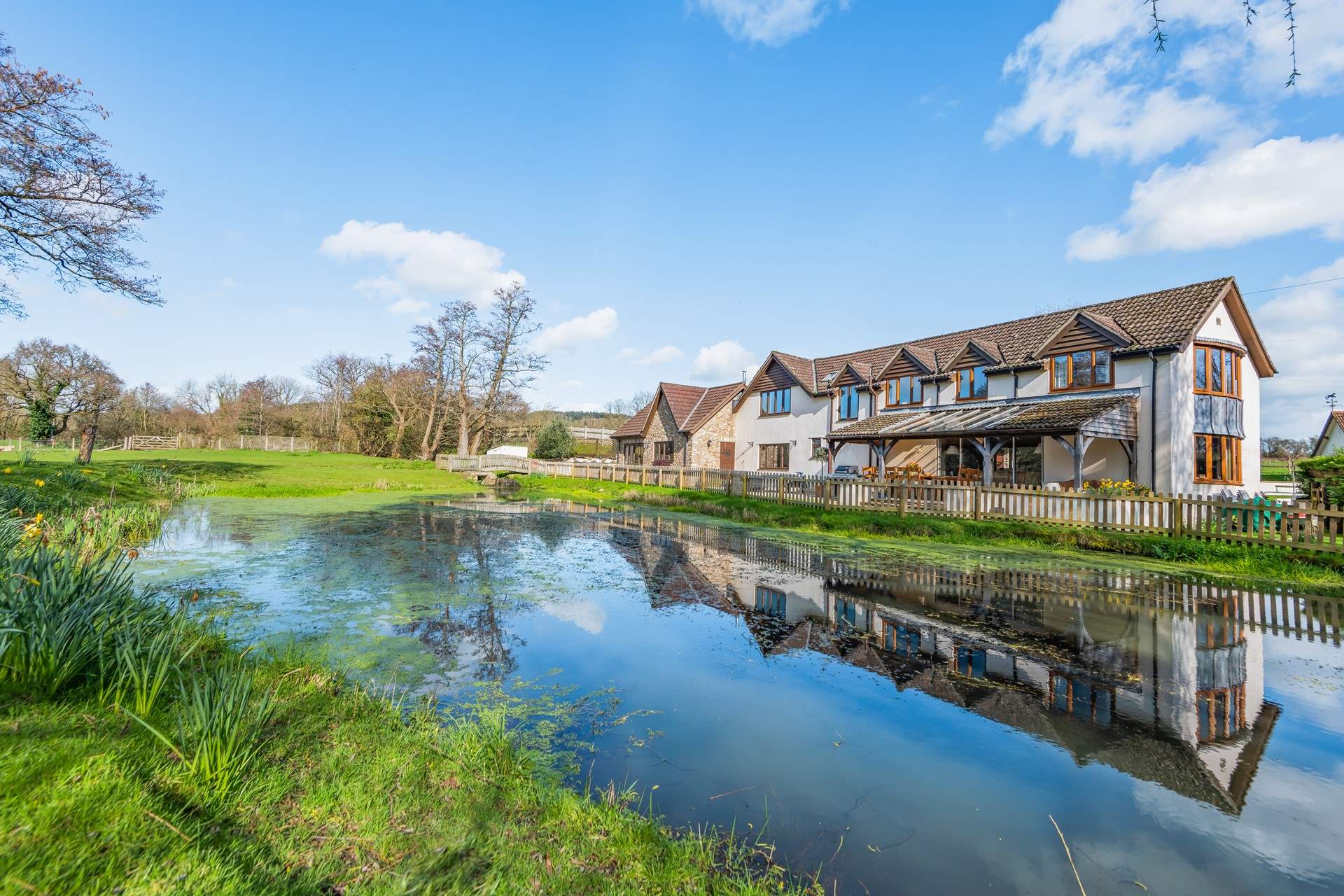 Lexhayne Mill is set in the most picture perfect spot.