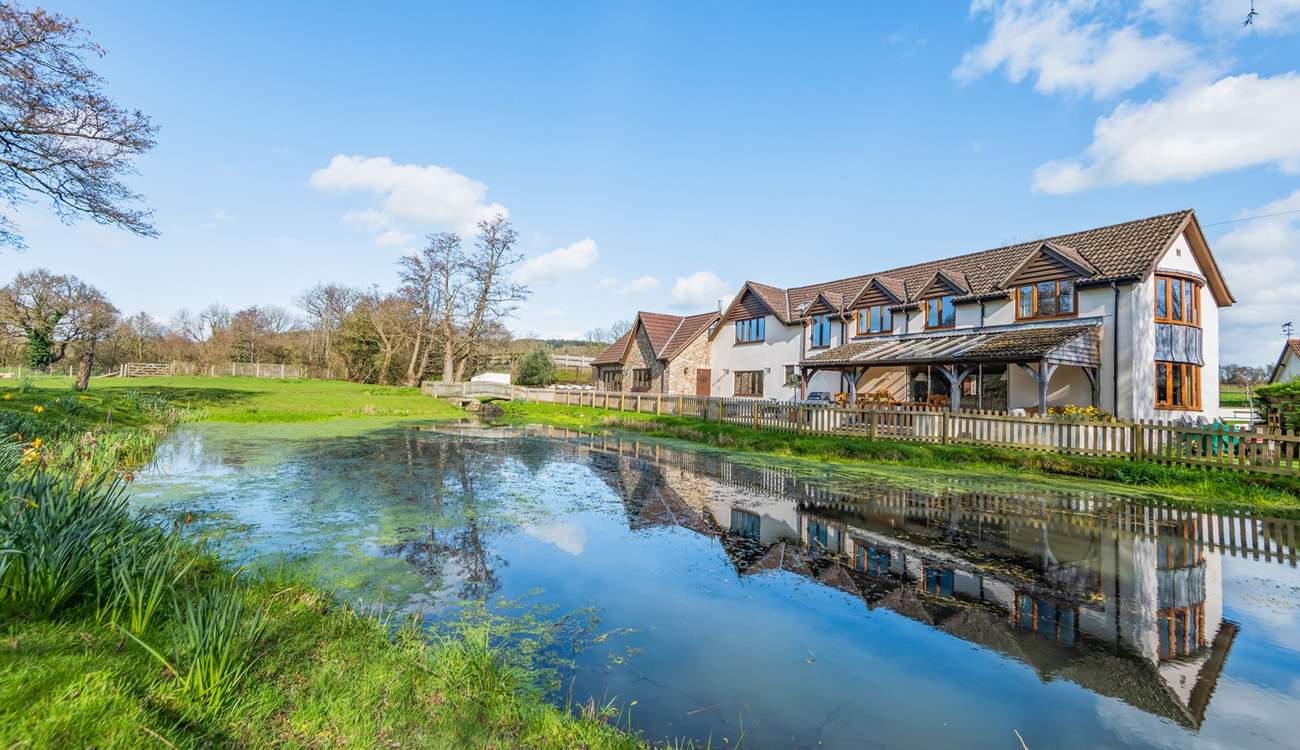 Lexhayne Mill is set in the most picture perfect spot.