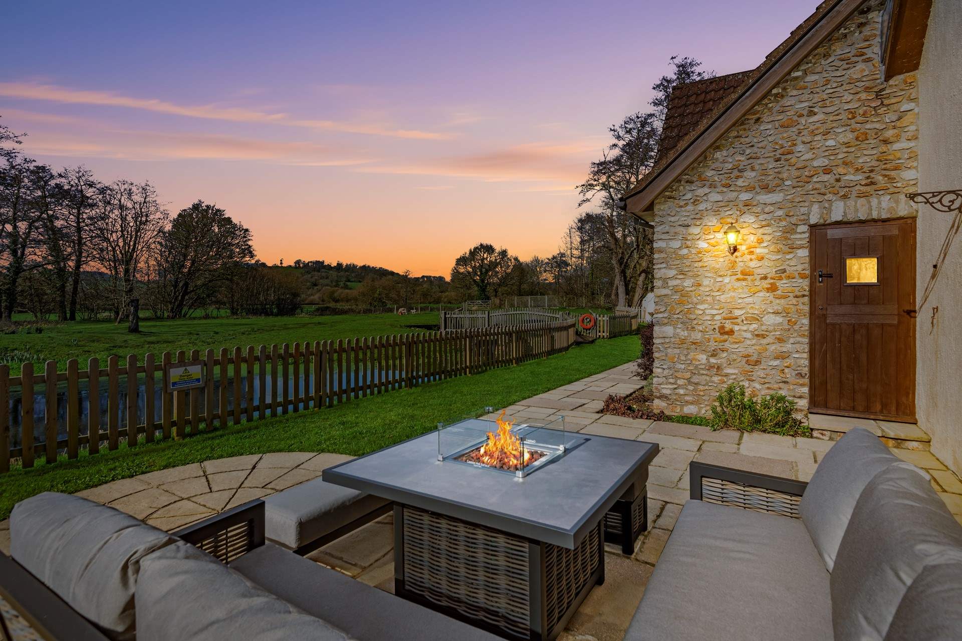 Watching the sun go down in this spot is simply magical.