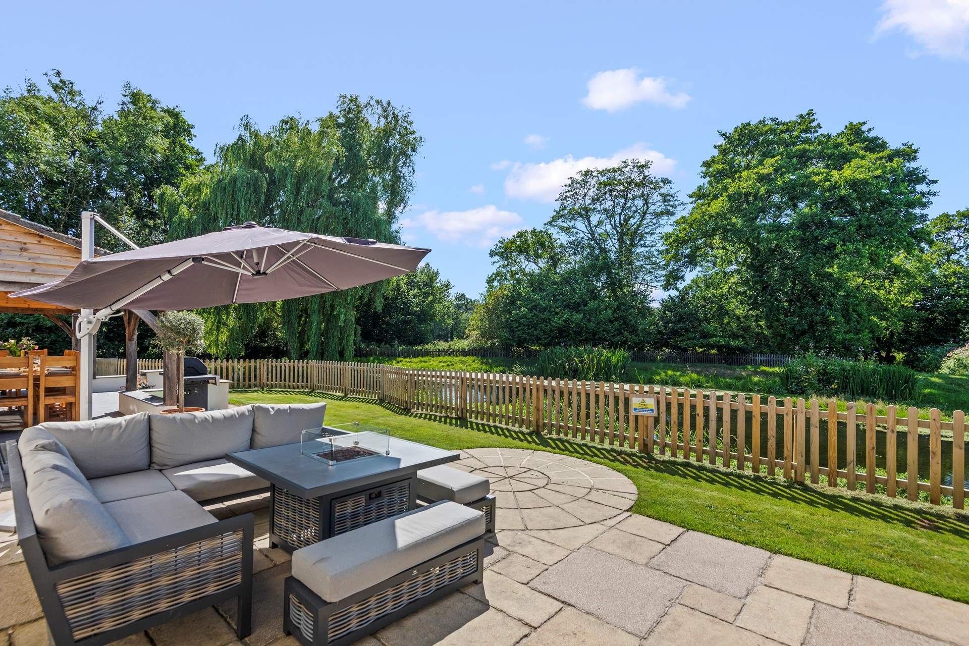 The external areas offer something for everyone. 