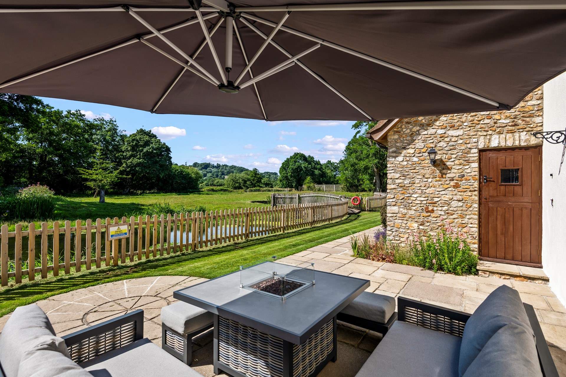 Sit back, relax and take in your fabulous surroundings.