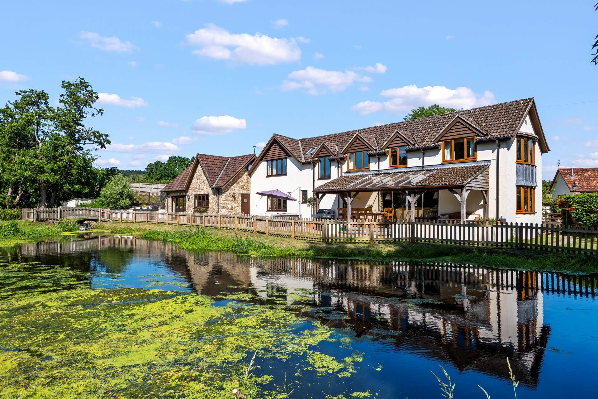 Lexhayne Mill is set in the most picture perfect spot.