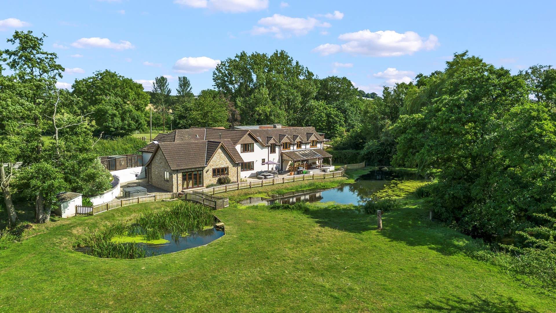 Lexhayne Mill is set in a spot which is second to none.