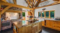 The traditional style kitchen will prove a real pleasure to whip up any feast. 