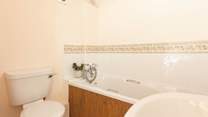 It benefits from an en suite bathroom