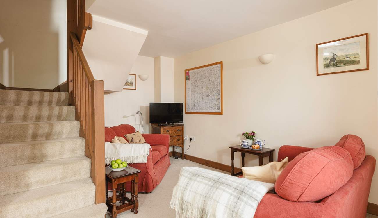 Plenty of space to stretch out on the comfy sofas.