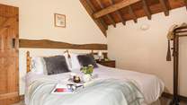 One of two cosy bedrooms.