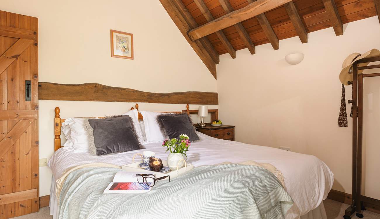 One of two cosy bedrooms.