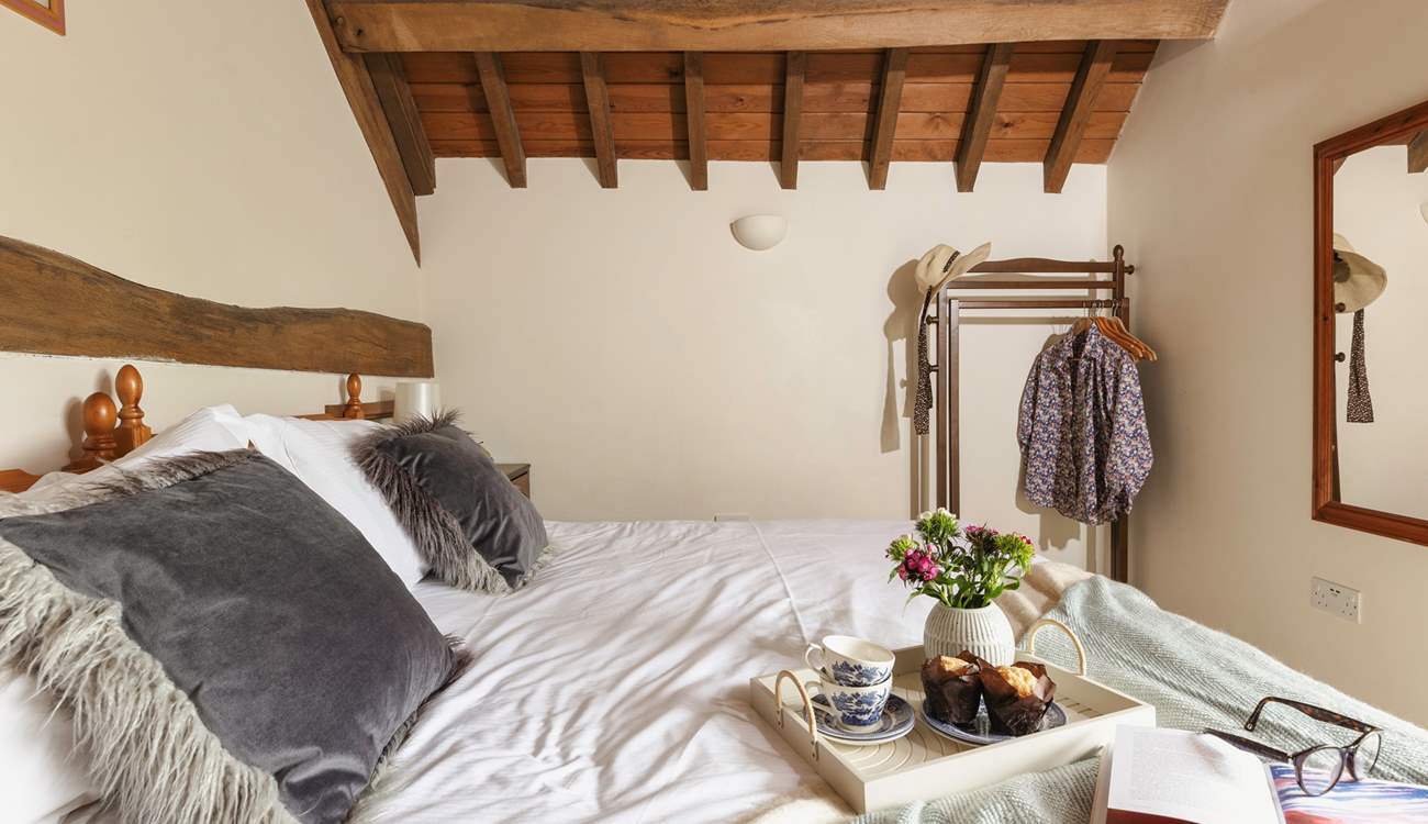 This bedroom can be configured as a super-king or twin room.