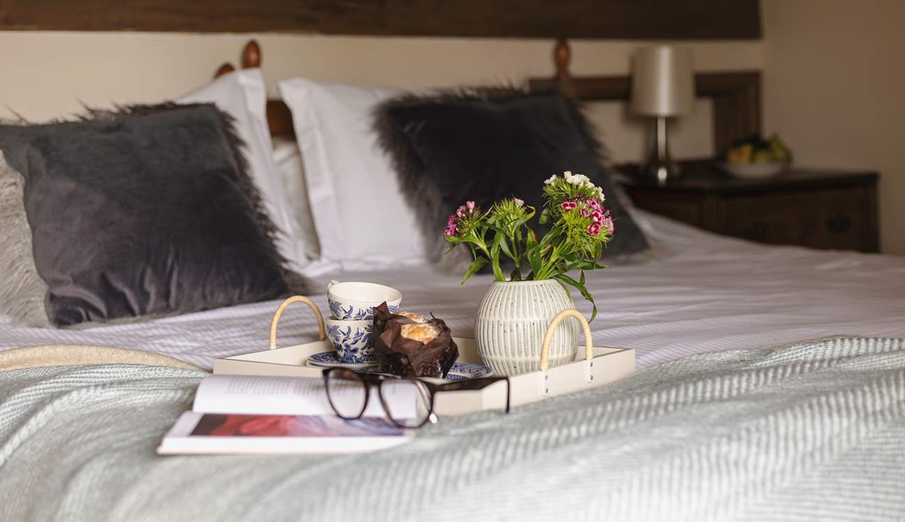 Relax in total comfort with a good read.