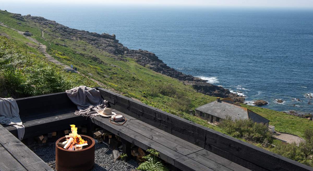 The Atlantic Ocean in full view. Rain or shine, The Lookout is a spectacular place.