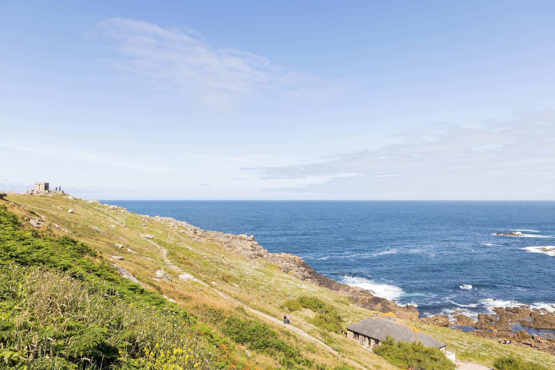 Walk the South West Coast Path to Land's End.