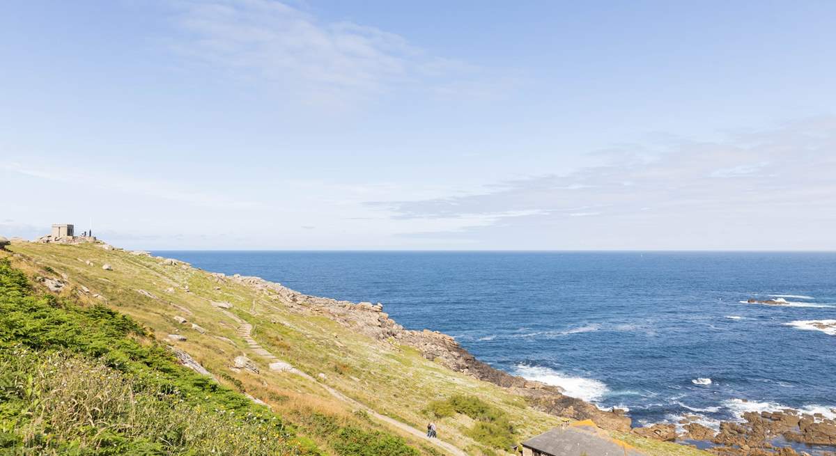 Walk the South West Coast Path to Land's End.