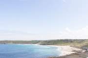 Sennen Cove is just below you.