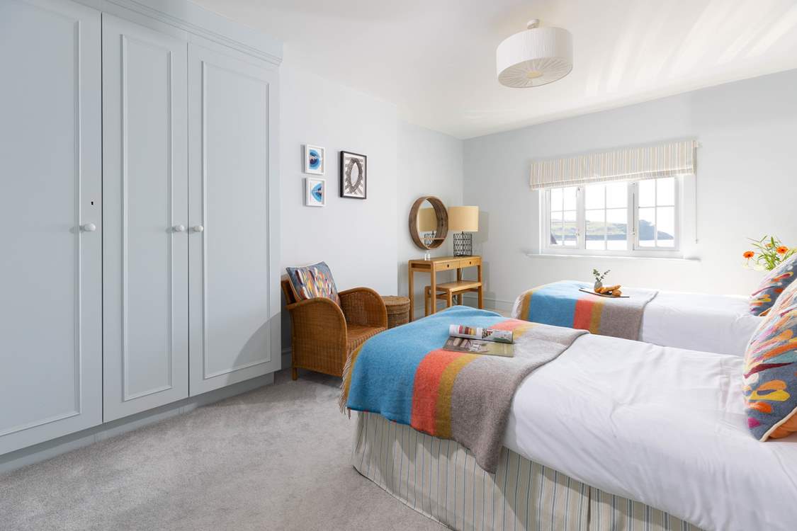 The front bedrooms are very spacious and both have beautiful views.
