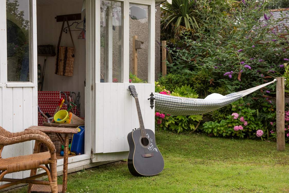 Chill out in the garden.