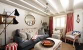 An eclectic mix furnishes this lovely home. - Thumbnail Image