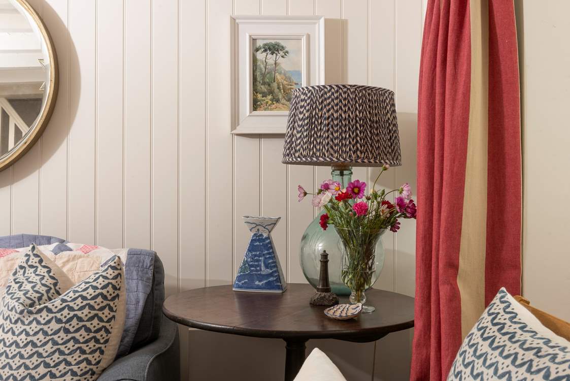 Take time to admire the little touches in this delightful home.