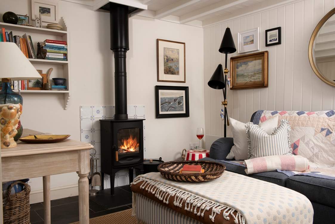 A warm welcome awaits at Pink Cottage.