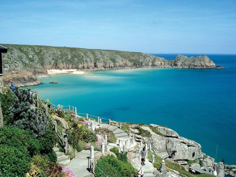 Venture out for a day to stunning Porthcurno beach, then book an evening performance at the Minack Theatre for entertainment under the stars.