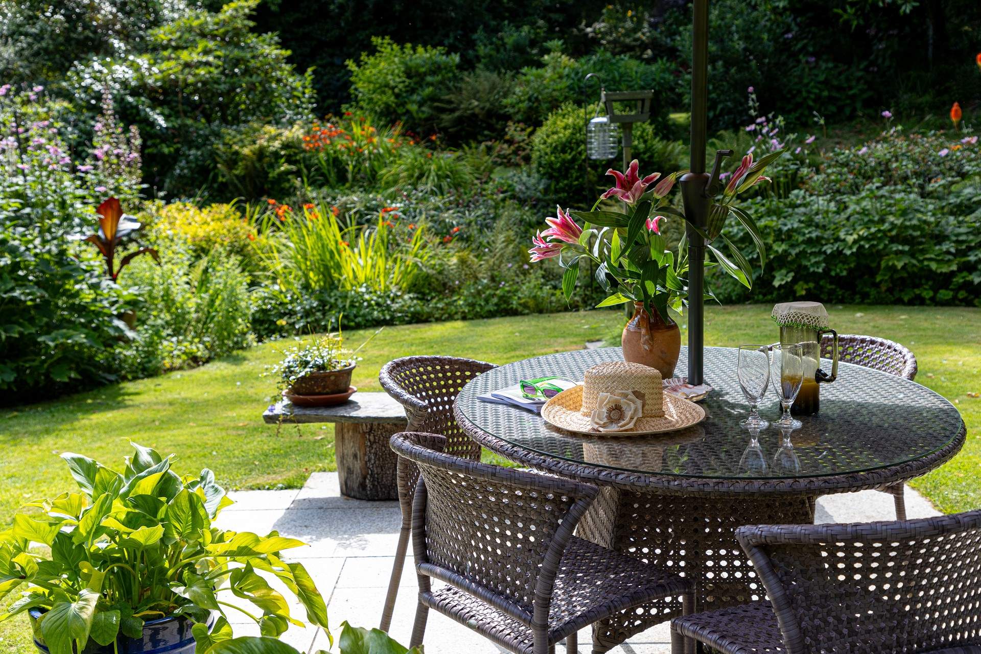 Grab a book and a drink, and take some time out for yourself.