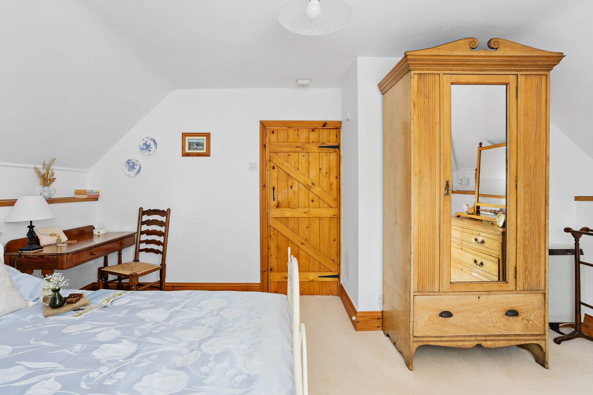 Bedroom 1 is delightful.