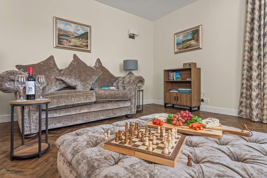 Dining, playing and relaxing together is a real treat.