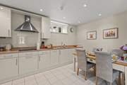 Whipping up a feast is easy to do in this kitchen/dining area.