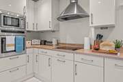 The kitchen boasts all the equipment you will need to fulfil any culinary requirements.