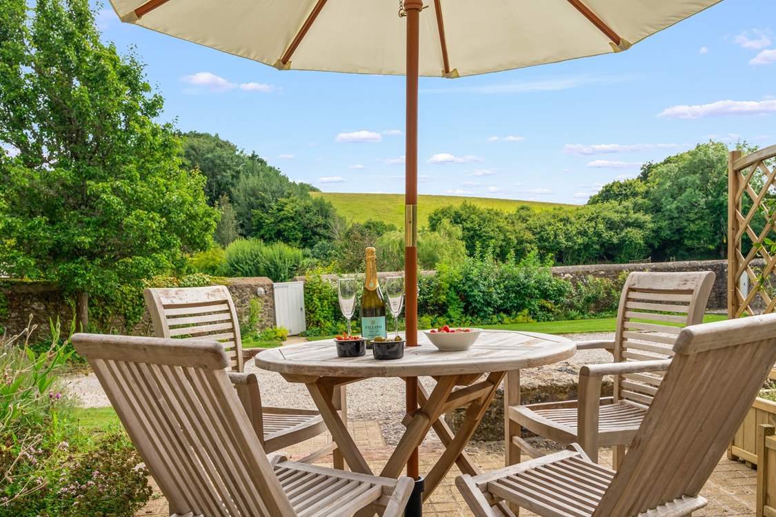 Stunning views can be enjoyed from the patio. What a special place to enjoy at all times of the day and evening.