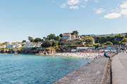 The Blue Flag Breakwater Beach in Brixham is the perfect venue for a day on the beach, followed by a spot of fine dining.
