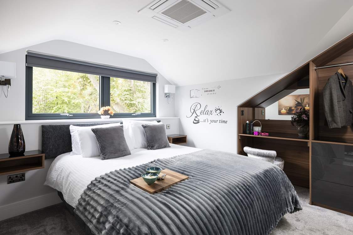 Luxury bedroom just for you.