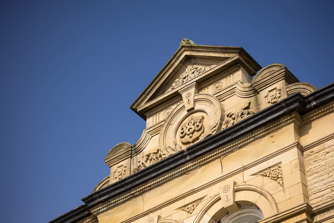 There is some great architecture in the area.