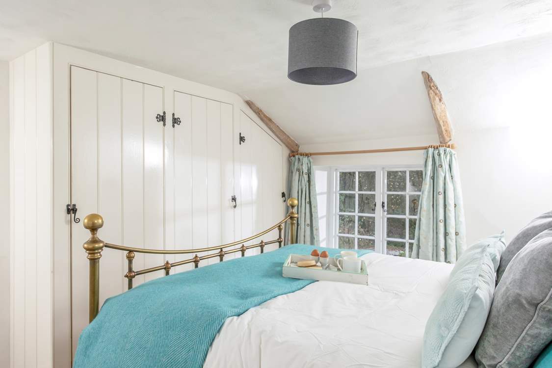 Pretty views out over the trees, maybe you might hear the hoot of an owl.