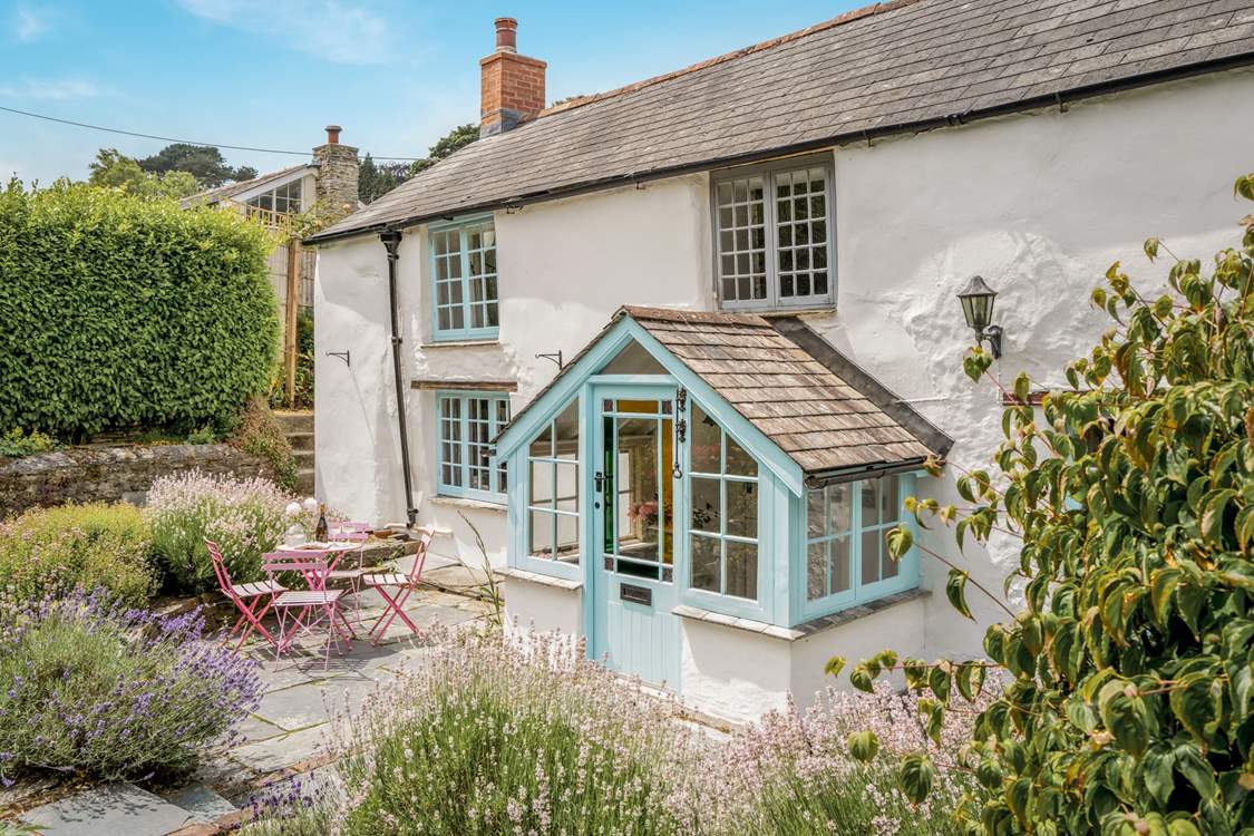 Catch the morning sun at the front of the cottage with your first coffee of the day.