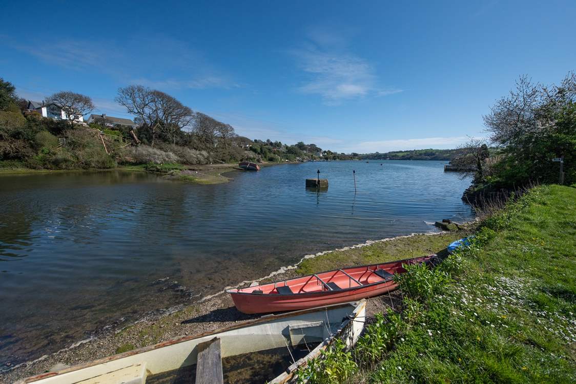 Enjoy walking or cycling along the old tramway right outside your front door and find views like this, or get on your paddleboard and explore the waterways.