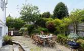The back garden is very private, the perfect spot for a barbeque.  - Thumbnail Image