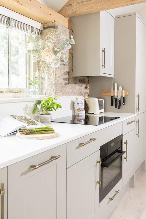No detail has gone amiss in the kitchen.