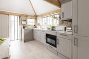 The kitchen is beautifully finished with everything you might need.